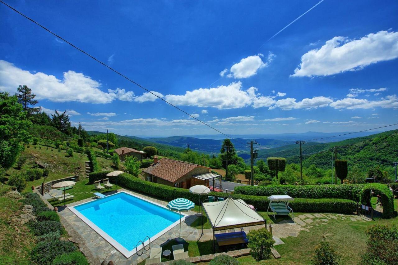 Villa Portole Uno By Posarellivillas Cortona Kültér fotó